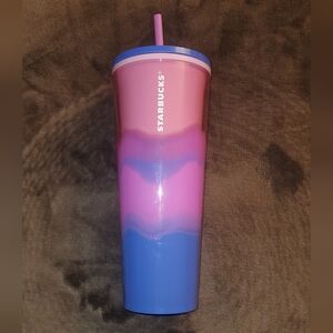 Starbucks summer 2021 watercolor wave venti cold cup